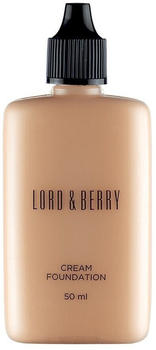 Lord & Berry Cream Foundation Warm Sand (50ml)