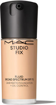 MAC Studio Fix Fluid Broad Spectrum SPF15 Foundation + Oil Control NC16