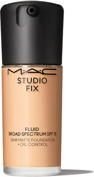 MAC Studio Fix Fluid Broad Spectrum SPF15 Foundation + Oil Control NC17