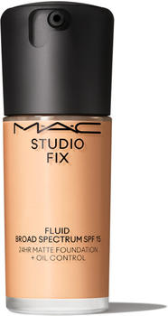 MAC Studio Fix Fluid Broad Spectrum SPF15 Foundation + Oil Control NC18