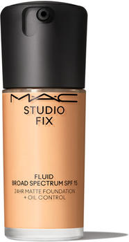 MAC Studio Fix Fluid Broad Spectrum SPF15 Foundation + Oil Control NC20