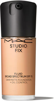 MAC Studio Fix Fluid Broad Spectrum SPF15 Foundation + Oil Control N6.5