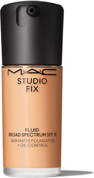 MAC Studio Fix Fluid Broad Spectrum SPF15 Foundation + Oil Control NC35
