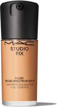 MAC Studio Fix Fluid Broad Spectrum SPF15 Foundation + Oil Control NC40