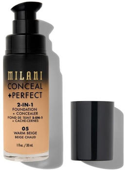Milani Conceal + Perfect 2in1 Foundation + Concealer (30ml) Warm Beige/ 05
