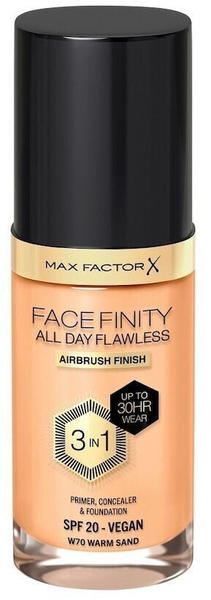 Max Factor Facefinity All Day Flawless Foundation (30ml) 70 - WARM SAND