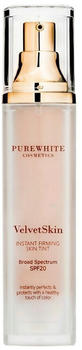 Pure White Cosmetics VelvetSkin Instant Firming Skin Tint SPF20 Foundation (50ml) Light