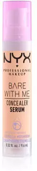 NYX Bare With Me Concealer Serum (9,6ml) Medium Vanilla 2,5