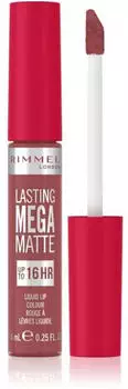Rimmel London Lasting Mega Matte Liquid Lipstick (7,4 ml) 210 Rose & Shine