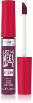 Rimmel London Lasting Mega Matte Liquid Lipstick (7,4 ml) 940 Rock me purple