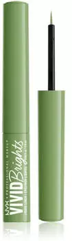 NYX Vivid Bright Liquid Liner (2 ml) Ghosted Green