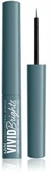 NYX Vivid Bright Liquid Liner (2 ml) Cyan Simp