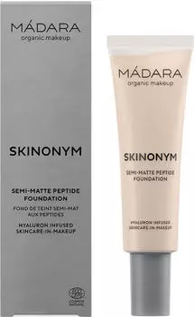 M&aacute;dara Skinynym Semi-Matte-Peptide-Foundation (30ml) 15 Stone