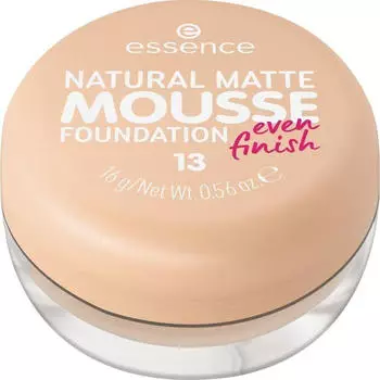 Essence Natural Matte Mousse Foundation (16g) 13