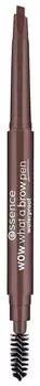 Essence Wow what a Brow Waterproof Pen (0,2g) 02 Brown