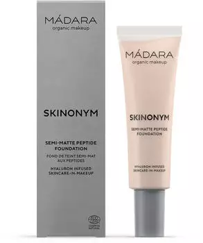 M&aacute;dara Skinynym Semi-Matte-Peptide-Foundation (30ml) 25 Linen Creme