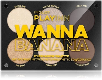 Inglot Playinn Eyeshadow Palette 7,4 g Wanna Banana
