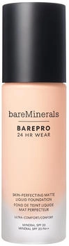 bareMinerals BAREPRO 24HR Wear Skin-Perfecting Matte Liquid Foundation (30ml) Fair 10 Neutral