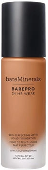 bareMinerals BAREPRO 24HR Wear Skin-Perfecting Matte Liquid Foundation (30ml) Medium Deep 46 Cool