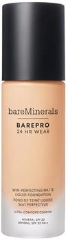 bareMinerals BAREPRO 24HR Wear Skin-Perfecting Matte Liquid Foundation (30ml) Fair 15 Neutral
