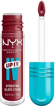 NYX Lip IV Hydrating Lip Gloss Stain (5ml) 09 Blush Rush