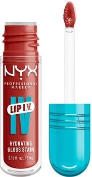 NYX Lip IV Hydrating Lip Gloss Stain (5ml) 12 Burst That Tang