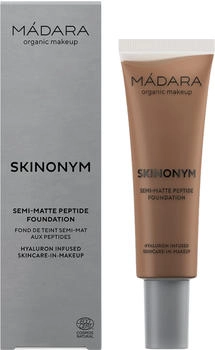 M&aacute;dara Skinynym Semi-Matte-Peptide-Foundation 85 Umber (30ml)