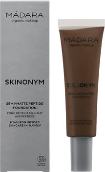 M&aacute;dara Skinynym Semi-Matte-Peptide-Foundation 100 Mocha (30ml)