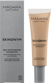 M&aacute;dara Skinynym Semi-Matte-Peptide-Foundation 55 Clay (30ml)