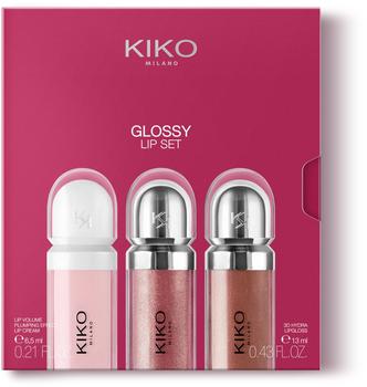 Kiko Glossy Lip Set (3x6,5ml)