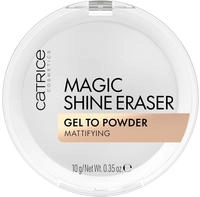 Catrice Puder "MAGIC SHINE ERASER GEL TO POWDER" mattiert wie ein Fixierpuder,