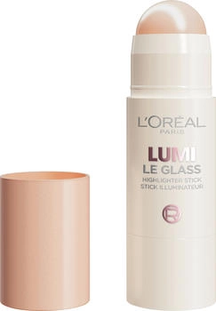 L'Or&eacute;al Lumi Le Glass Highlighter Stick (7g) 610 Pearl Eclat