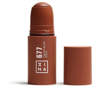 3INA The No - Rules Stick Highlighter 312 Blush 5 g 677 - Neutral Brown