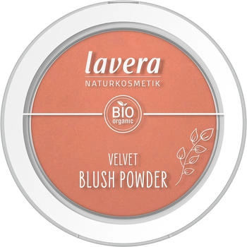 Lavera Velvet Blush Powder Rosy Peach 01 5g