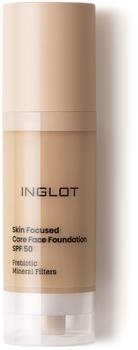 Inglot Skin Focused Care Face Foundation SPF 50 (30ml) 308 Medium Olive