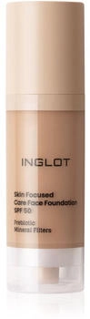 Inglot Skin Focused Care Face Foundation SPF 50 (30ml) 312 Tan Rose