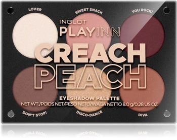 Inglot Playinn Eyeshadow Palette 7,4 g Creach Peach