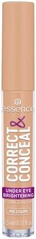 Essence Correct & Conceal Under Eye Brightening Concealer (3,5ml) 20 Medium