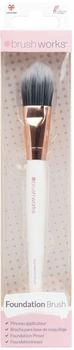 brushworks Foundation Brush flacher Make-up-Pinsel 1 St.