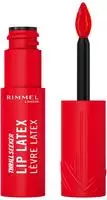 Rimmel Thrill Seeker Lip Latex - Fl&uuml;ssiger Lippengloss 350 Spicy 6 ml