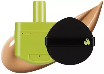 Unleashia Satin Wear Healthy Green Cushion SPF 30 (15 g) 27W PEACHTAN