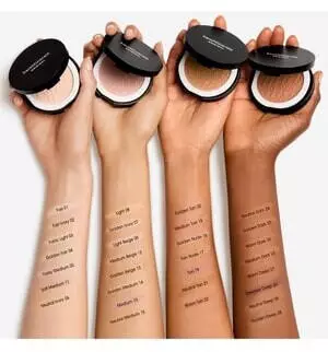 bareMinerals Original Talc-Free Pressed Powder Foundation Mineral SPF15 (8 g) Golden Fair 04