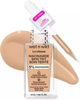 wet n wild Bare Focus Niacinamide Skin Tint (32 ml) Cream Beige