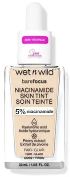 wet n wild Bare Focus Niacinamide Skin Tint (32 ml) Fair
