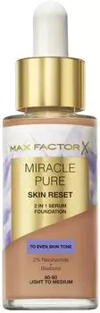 Max Factor Miracle Pure Skin Reset Foundation (30 ml) 60-80 Light To Medium