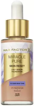 Max Factor Miracle Pure Skin Reset Foundation (30 ml) 40-60 Light