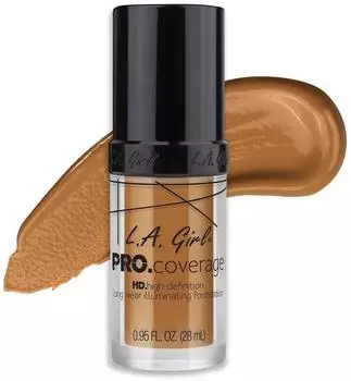 L.A. Girl Pro Coverage Illuminating Foundation (28 ml) Bronze