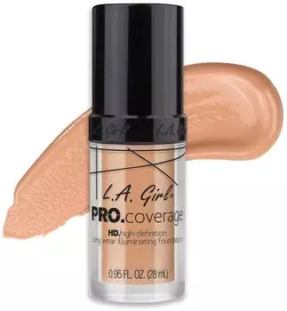 L.A. Girl Pro Coverage Illuminating Foundation (28 ml) Porcelain