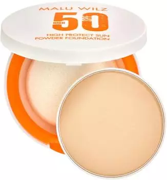 Malu Wilz High Protect Sun Powder Foundation (9,5g) light sand