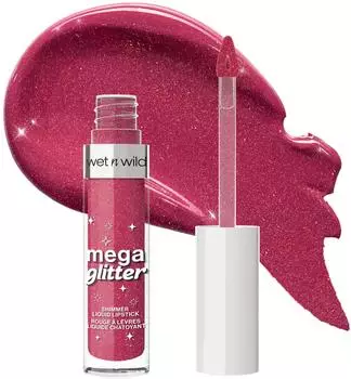 wet n wild Mega Glitter Shimmer Liquid (3ml) Pink Future